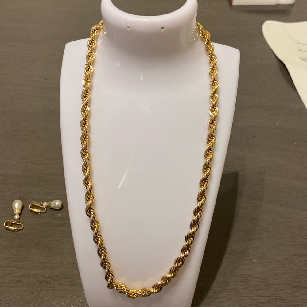 Napier Gold Tone Necklace